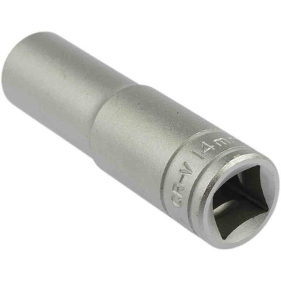 Teng Tools 1/2 in Drive 14mm Deep Socket, 12 point, 79 mm Overall Length