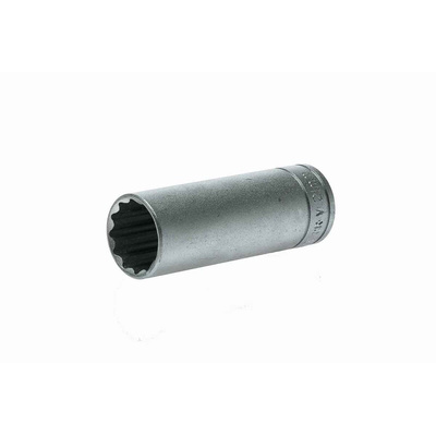 Teng Tools 1/2 in Drive 21mm Deep Socket, 12 point, 79 mm Overall Length