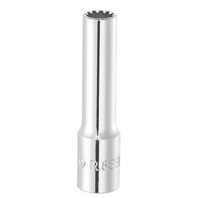 Facom 1/4 in Drive 1/4in Deep Socket, Spline, 50 mm Overall Length