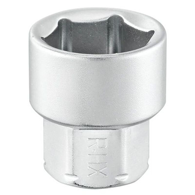 Facom 1/4 in Drive 12mm Standard Socket, 6 point, 18 mm Overall Length