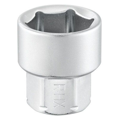 Facom 1/4 in Drive 7mm Standard Socket, 6 point, 18 mm Overall Length