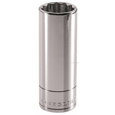 Facom 1/2 in Drive 1 1/4in Deep Socket, 12 point, 82.2 mm Overall Length