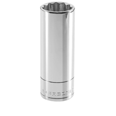 Facom 3/8 in Drive 9/16in Deep Socket, 12 point, 48 mm Overall Length