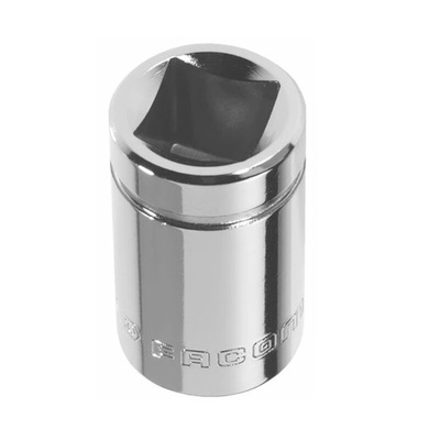 Facom 3/8 in Drive 10mm Oil Drain Socket, Square