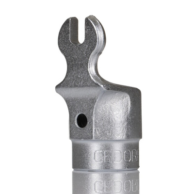 Gedore 8791 Series Spanner Spanner Head, 7 mm, Chrome Finish