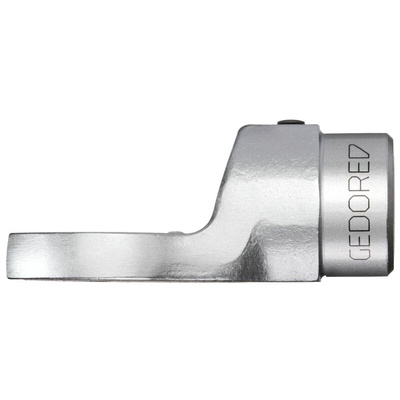 Gedore 8795 Series Square Spanner Head, 30 mm, Chrome Finish