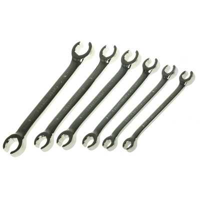 GearWrench 6-Piece Crow Foot Spanner Set, 9 x 11 → 19 x 21 mm