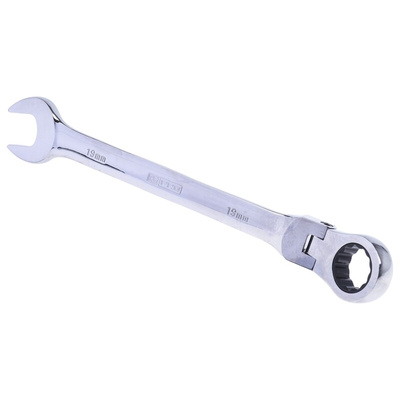 RS PRO 12-Piece Spanner Set, 8 → 19 mm, Chrome Vanadium Steel