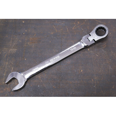 RS PRO 12-Piece Spanner Set, 8 → 19 mm, Chrome Vanadium Steel