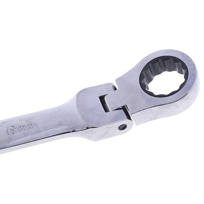 RS PRO 12-Piece Spanner Set, 8 → 19 mm, Chrome Vanadium Steel