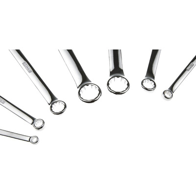 RS PRO 23-Piece Spanner Set, 5/16 → 13/16 in, Chrome Vanadium Steel
