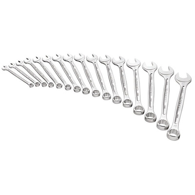 Facom 440.JE Series 16-Piece Spanner Set, 8 → 24 mm, Steel