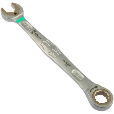 Wera Joker 6000 Series 4-Piece Spanner Set, 7/16 → 3/4 in