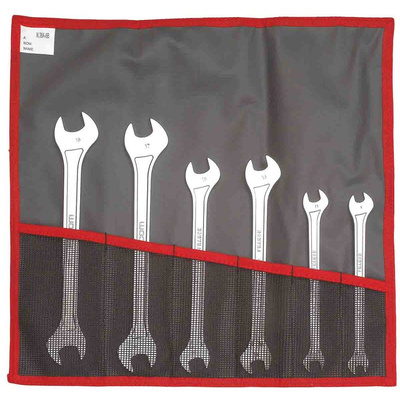 Facom 31.JE Series 8-Piece Spanner Set, 8 x 9 → 22 x 24 mm