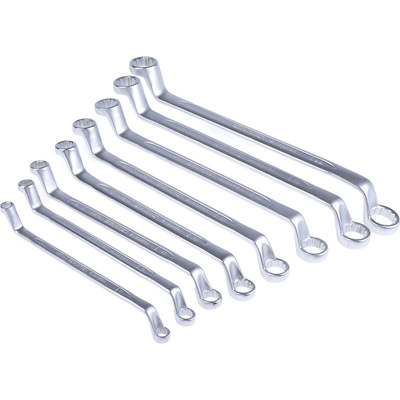Teng Tools 8-Piece Spanner Set, 6 → 22 mm, Chrome Vanadium