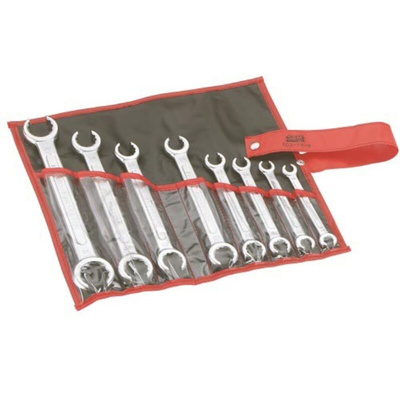 SAM 8-Piece Spanner Set, 10 x 11 → 30 x 32 mm, Chrome Vanadium Steel
