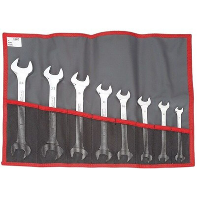 Facom 44.JE Series 8-Piece Spanner Set, 8 x 9 → 22 x 24 mm
