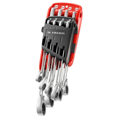 Facom 467.JP Series 8-Piece Spanner Set, 5/16 → 3/4 in