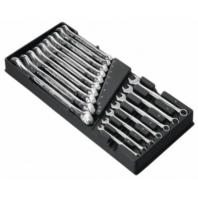 Facom 17-Piece Combination Spanner Set, 6 - 24 mm