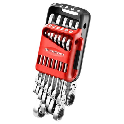 Facom 467BF Series 12-Piece Spanner Set, 7 → 19 mm