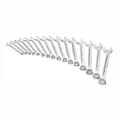 Facom 16-Piece Combination Spanner Set, 8 → 24 mm