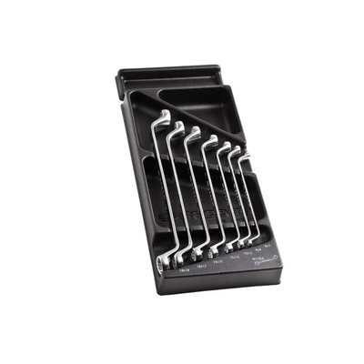 Facom MOD.55 Series 3-Piece Spanner Set, 6 x 7 → 18 x 19 mm