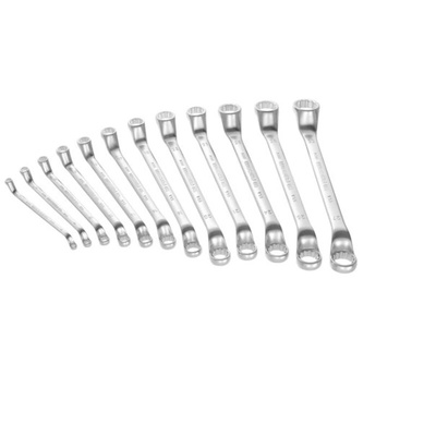 Facom 55A.JD Series 12-Piece Ring Spanner Set, 6 x 7 → 27 x 32 mm