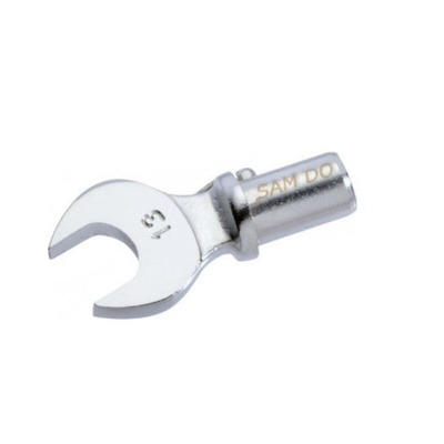 SAM D0 Series Flat Spanner Head, 12 mm, 12mm Insert, Chrome Finish