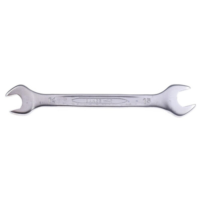 Bahco 6M Series 8-Piece Spanner Set, 6 x 7 → 20 x 22 mm, Vanadium Extra Steel