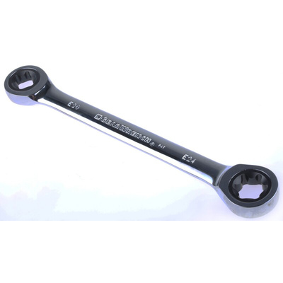 GearWrench 4-Piece Spanner Set, E6 x E8 → E20 x E24, Steel