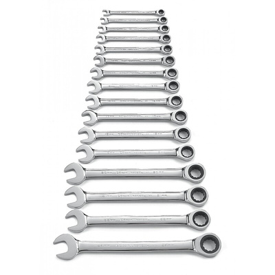 GearWrench 16-Piece Spanner Set, 8 → 24 mm