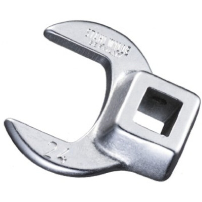 STAHLWILLE 540 Series Crow Foot Spanner Head, 9 mm, 1/4in Insert, Chrome Finish