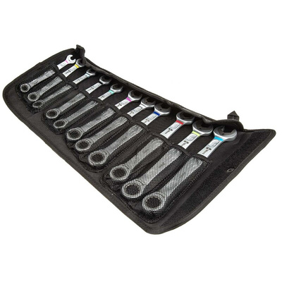 Wera Joker 6000 Series 11-Piece Spanner Set, 8 → 19 mm, Chrome Molybdenum Steel
