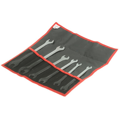Facom 31.JE Series 6-Piece Double Ended Open Spanner, 8 x 9 → 18 x 19 mm