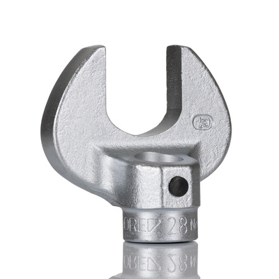 Gedore 8791 Series Hexagon Spanner Head, 28 mm, Chrome Finish