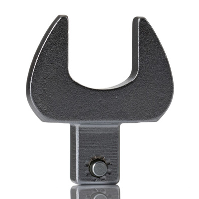 Gedore 7112 Series Open Ended Insert Spanner Head, 18 mm, 9 x 12mm Insert, Chrome Finish