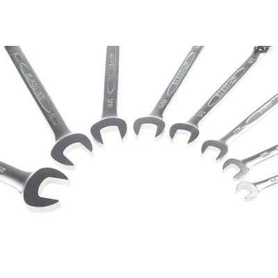 Bahco 1RZ Series 8-Piece Spanner Set, 5/16 → 3/4, Alloy Steel