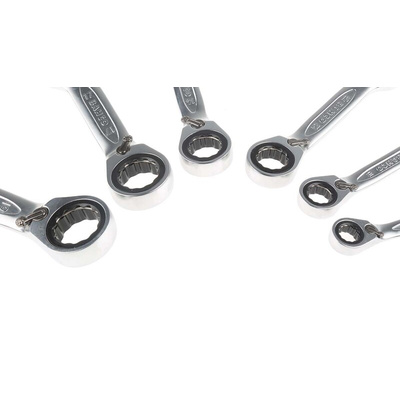 Bahco 10RM Series 6-Piece Spanner Set, 8 → 19 mm, Alloy Steel