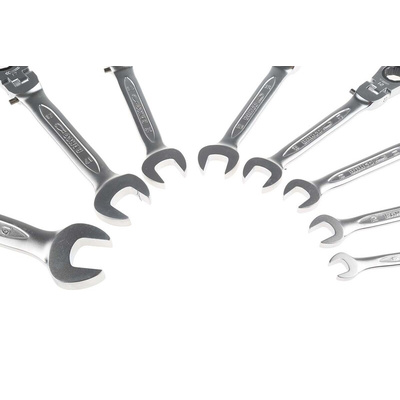 Bahco 41RM Series 8-Piece Spanner Set, 8 → 19 mm, Alloy Steel