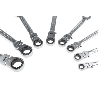 Bahco 41RM Series 8-Piece Spanner Set, 8 → 19 mm, Alloy Steel