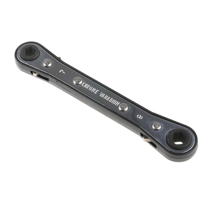 RS PRO Ratchet Ring Spanner, 7mm, Metric, Double Ended