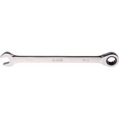 RS PRO Combination Ratchet Spanner, 10mm, Metric, Double Ended, 160 mm Overall