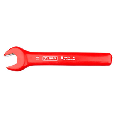 RS PRO Open Ended Spanner, 19mm, Metric, 175 mm Overall, VDE/1000V