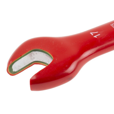 RS PRO Open Ended Spanner, 17mm, Metric, 160 mm Overall, VDE/1000V