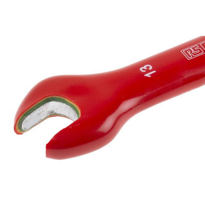 RS PRO Open Ended Spanner, 13mm, Metric, 135 mm Overall, VDE/1000V