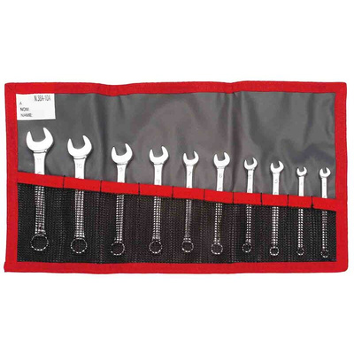 Facom 39.JE Series 10-Piece Spanner Set, 3.2 → 11 mm