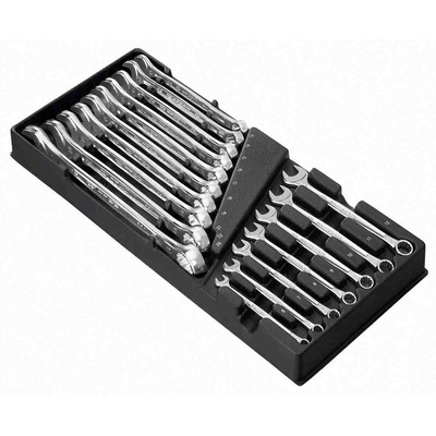 Facom MOD.440 Series 17-Piece Spanner Set, 6 → 24 mm