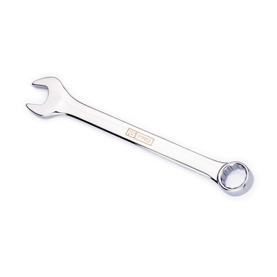 RS PRO Combination Spanner, 18mm, Metric, Double Ended, 220 mm Overall