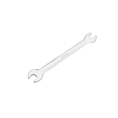 RS PRO Open Ended Spanner, 6mm, Metric, Double Ended, 120 mm Overall