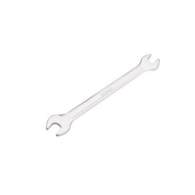 RS PRO Open Ended Spanner, 8mm, Metric, Double Ended, 145 mm Overall